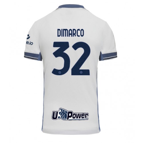 Fotbalové Dres Inter Milan Federico Dimarco #32 Venkovní 2024-25 Krátký Rukáv